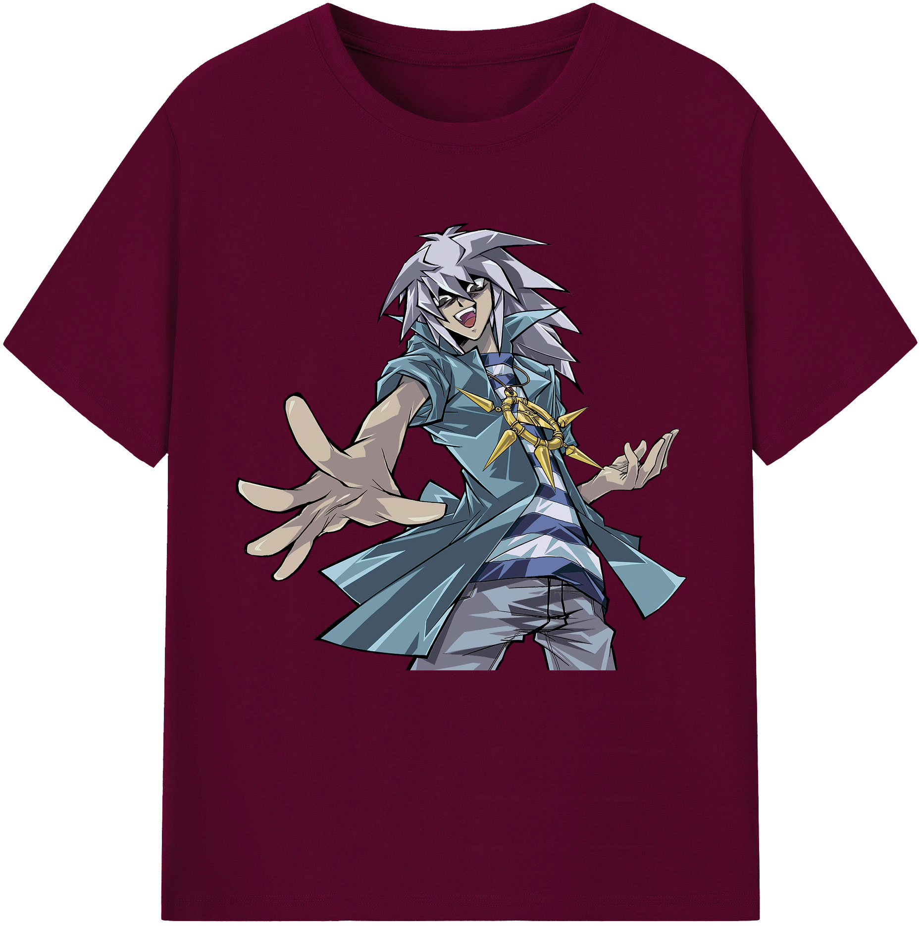 （画像用） 遊☆戯☆王 Yu-Gi-Oh! レディースカジュアルプリントTシャツ（綿100％）
